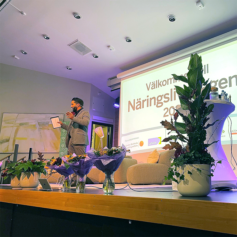 Daniel Sanjay Näringslivsdagen Laholm